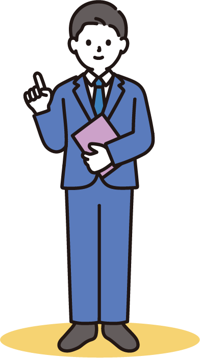 営業スタッフのイラスト